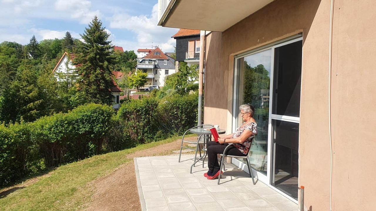 Schlossberg Ferienwohnung Waldeck  Extérieur photo